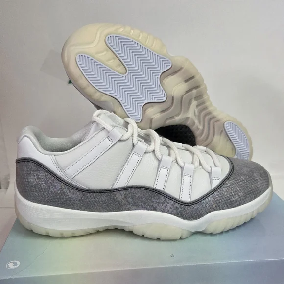 Air Jordan 11 'CNY Year of Snake' White Sneakers, Size 11HQ7000-001 BNIB